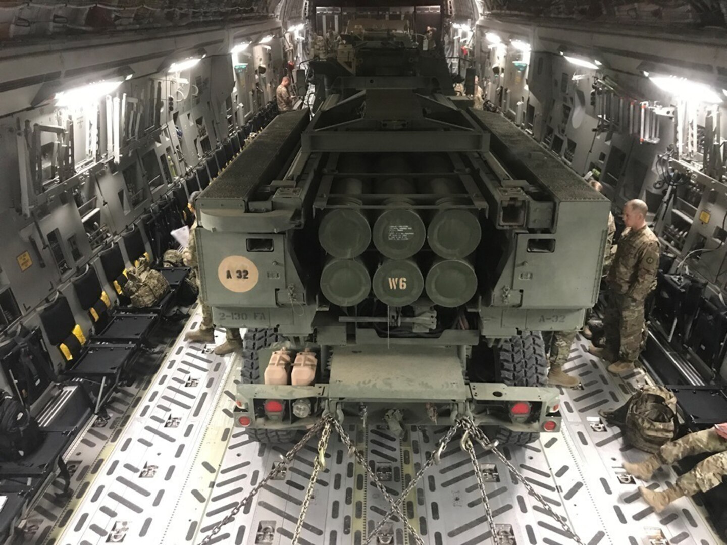 Load practice underway in Middle East