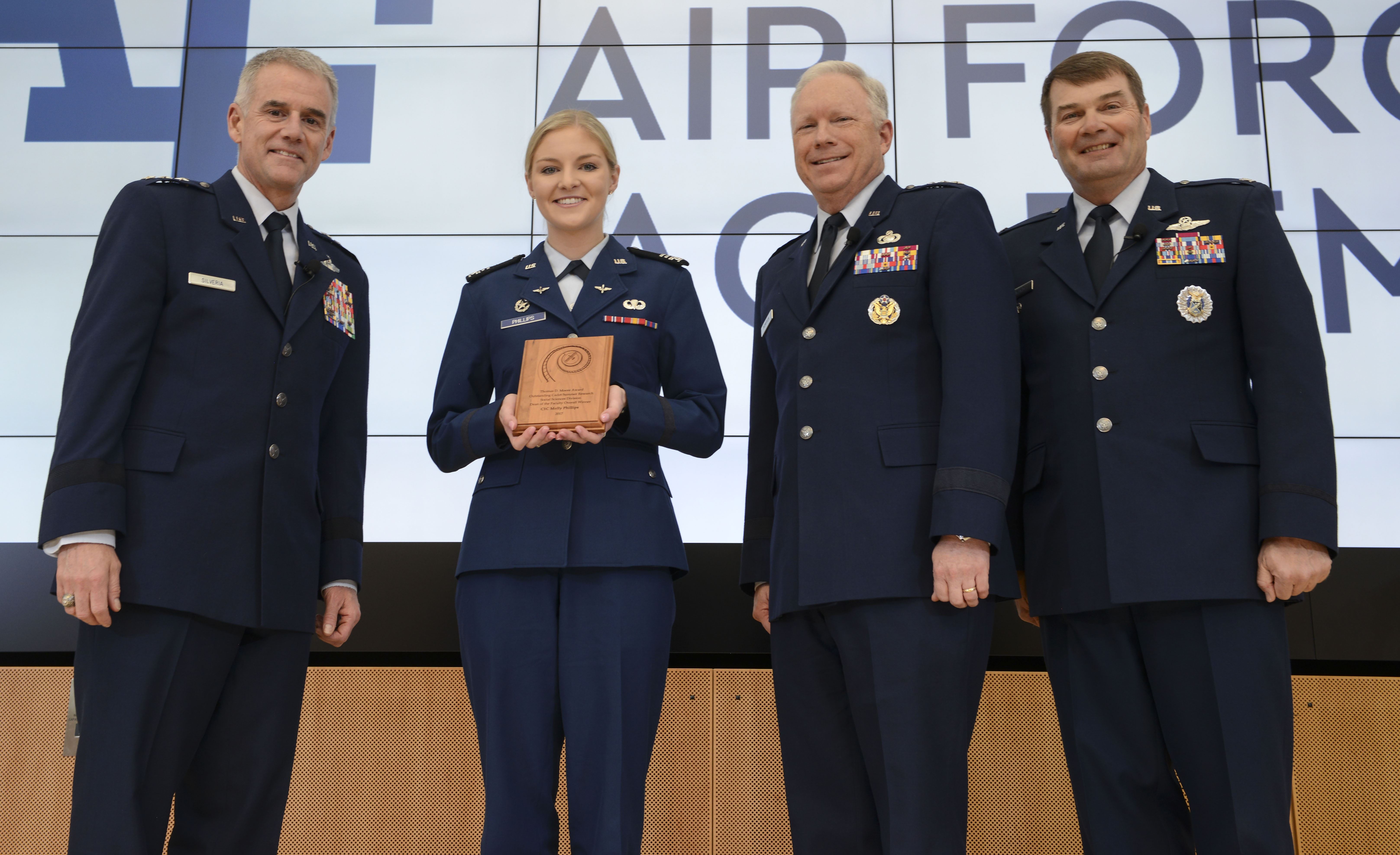 Cadets, faculty earn research awards at USAFA > United States Air Force