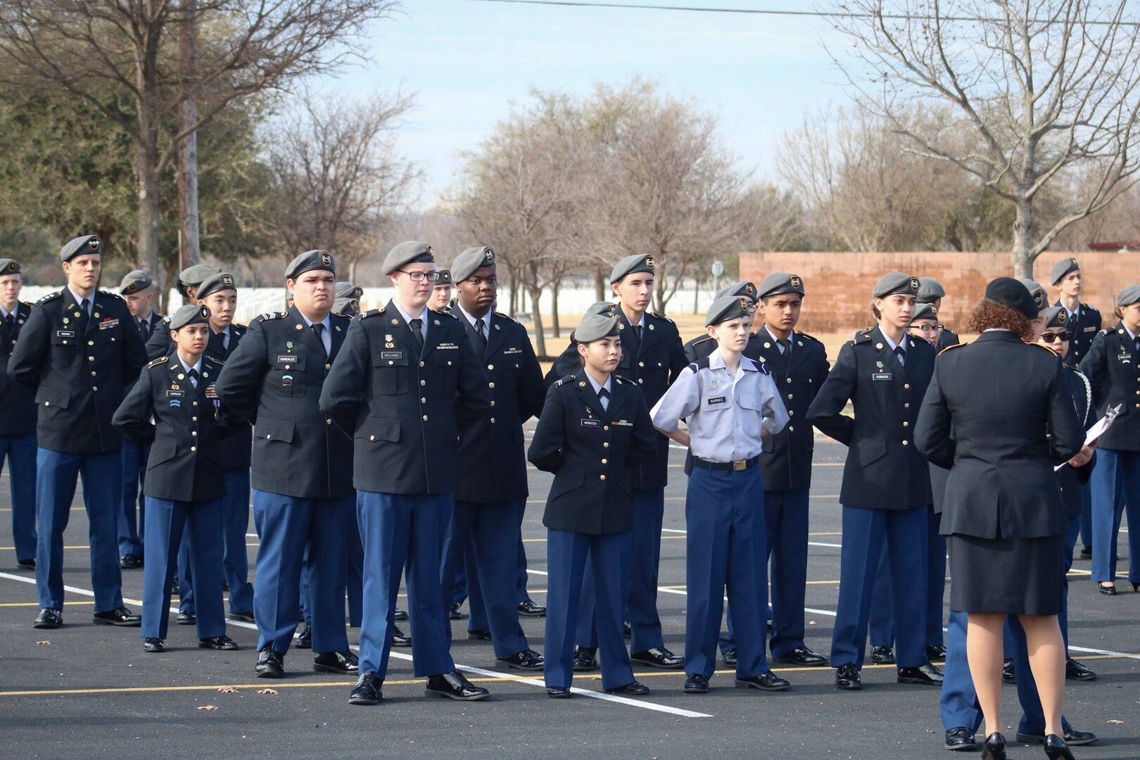 The Robert G. Cole High School Junior ROTC cadets have earned the highest score ever on their recent accreditation inspection. The cadets scored 199 points out of a possible 200, earning them an unprecedented 99.5 percent.