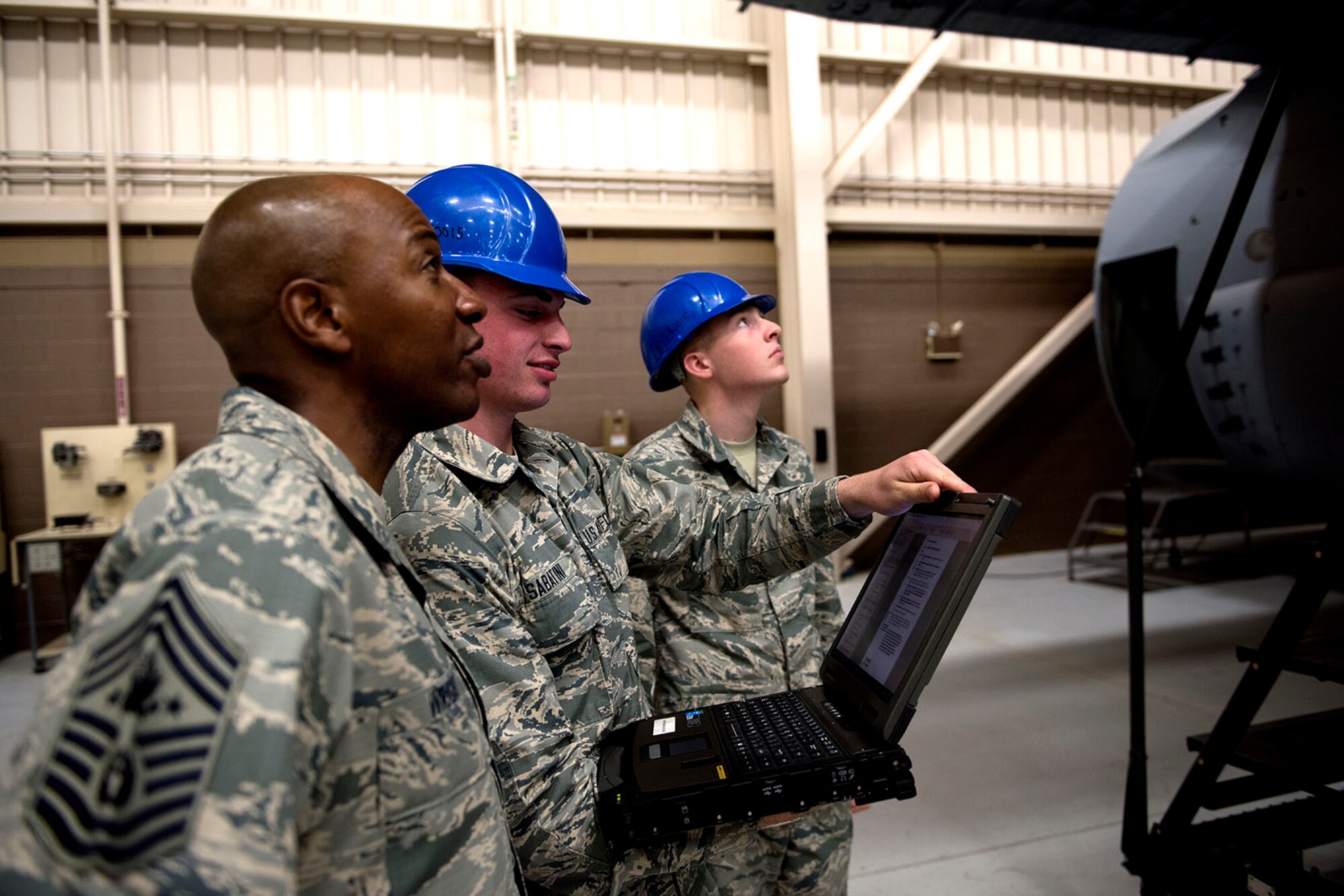 CMSAF Wrights visits Sheppard AFB
