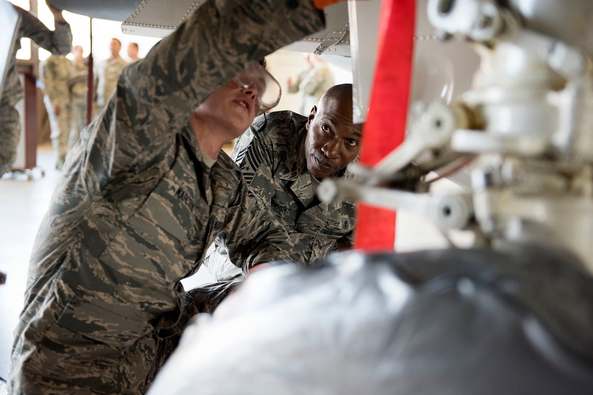 CMSAF Wrights visits Sheppard AFB