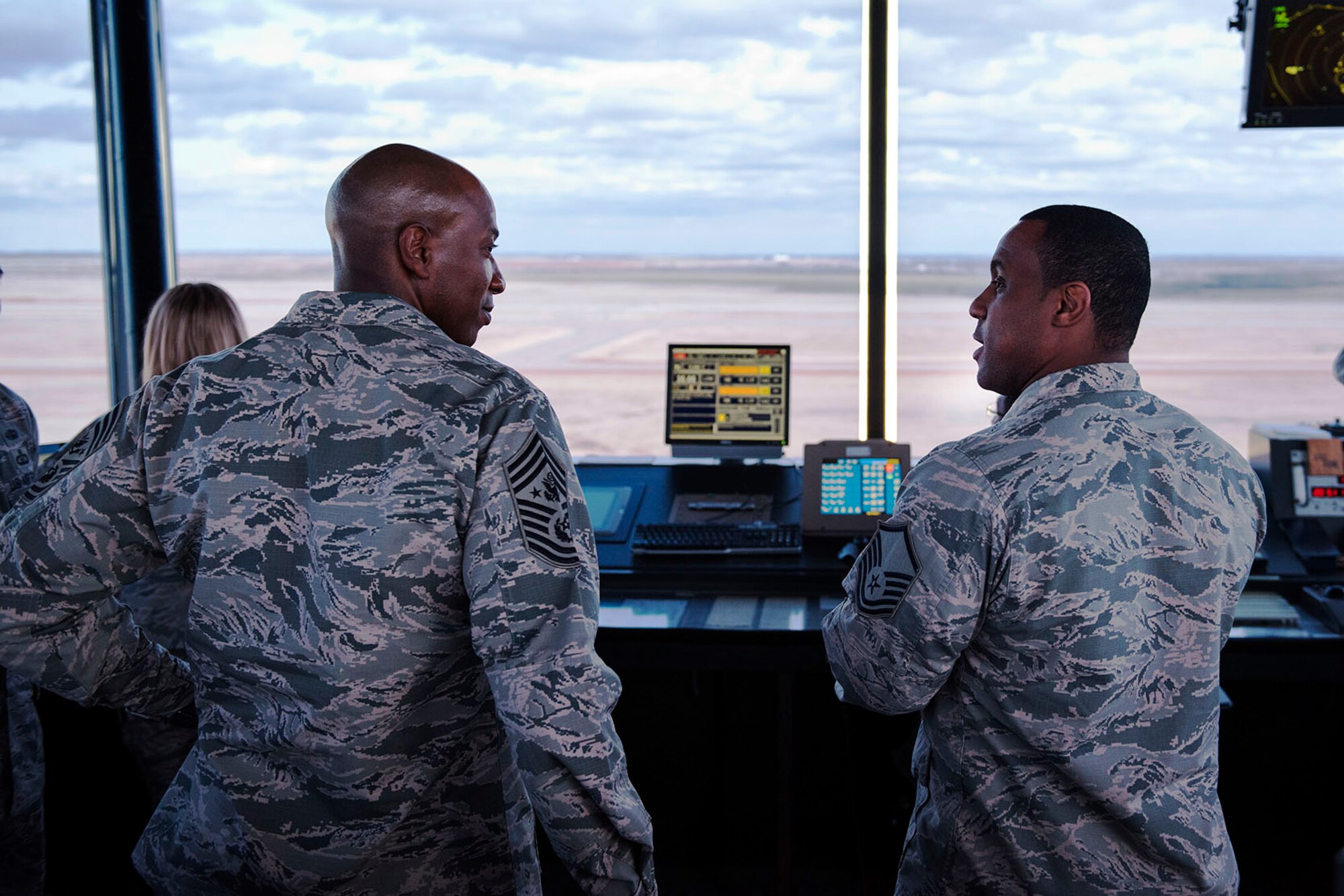 CMSAF Wrights visits Sheppard AFB