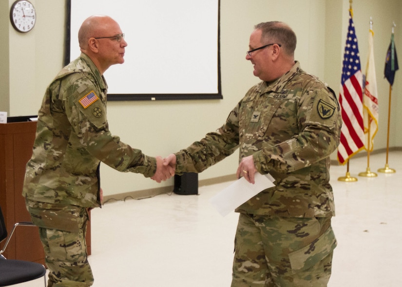 ARE EUCOM holds change of authority ceremony