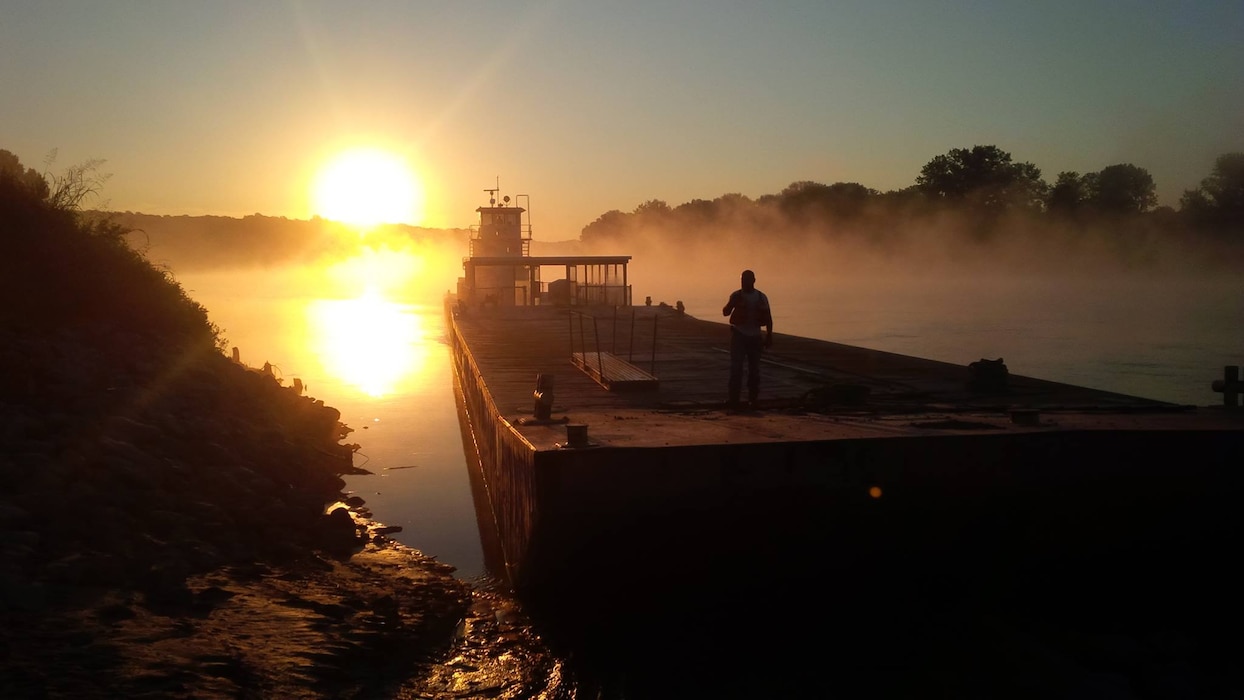 Missouri River view from Napoleon, Missouri