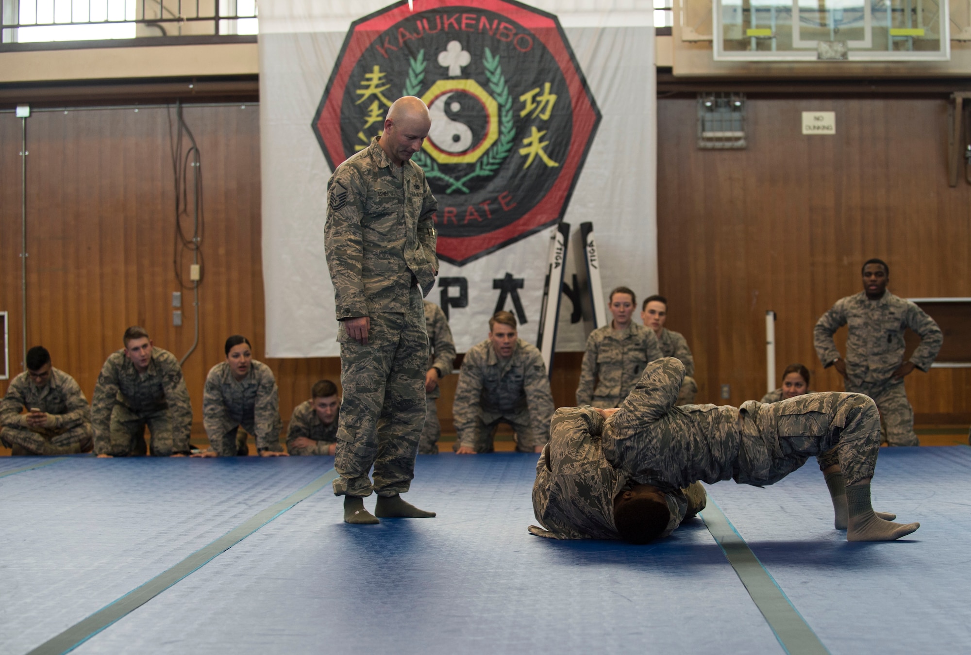 The two-day 35th Security Forces Squadron Winter Warrior Challenge kicked off early morning, Dec. 13, during a thick snow storm at Misawa Air Base.