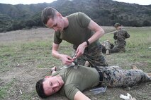 MCTSSA Marines conduct combat skills training