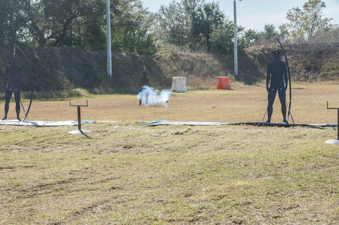 US Central Command Non-Lethal Weapon Familiarization Fire, January 2018.