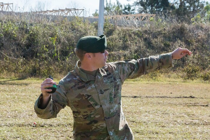 US Central Command Non-Lethal Weapon Familiarization Fire, January 2018.