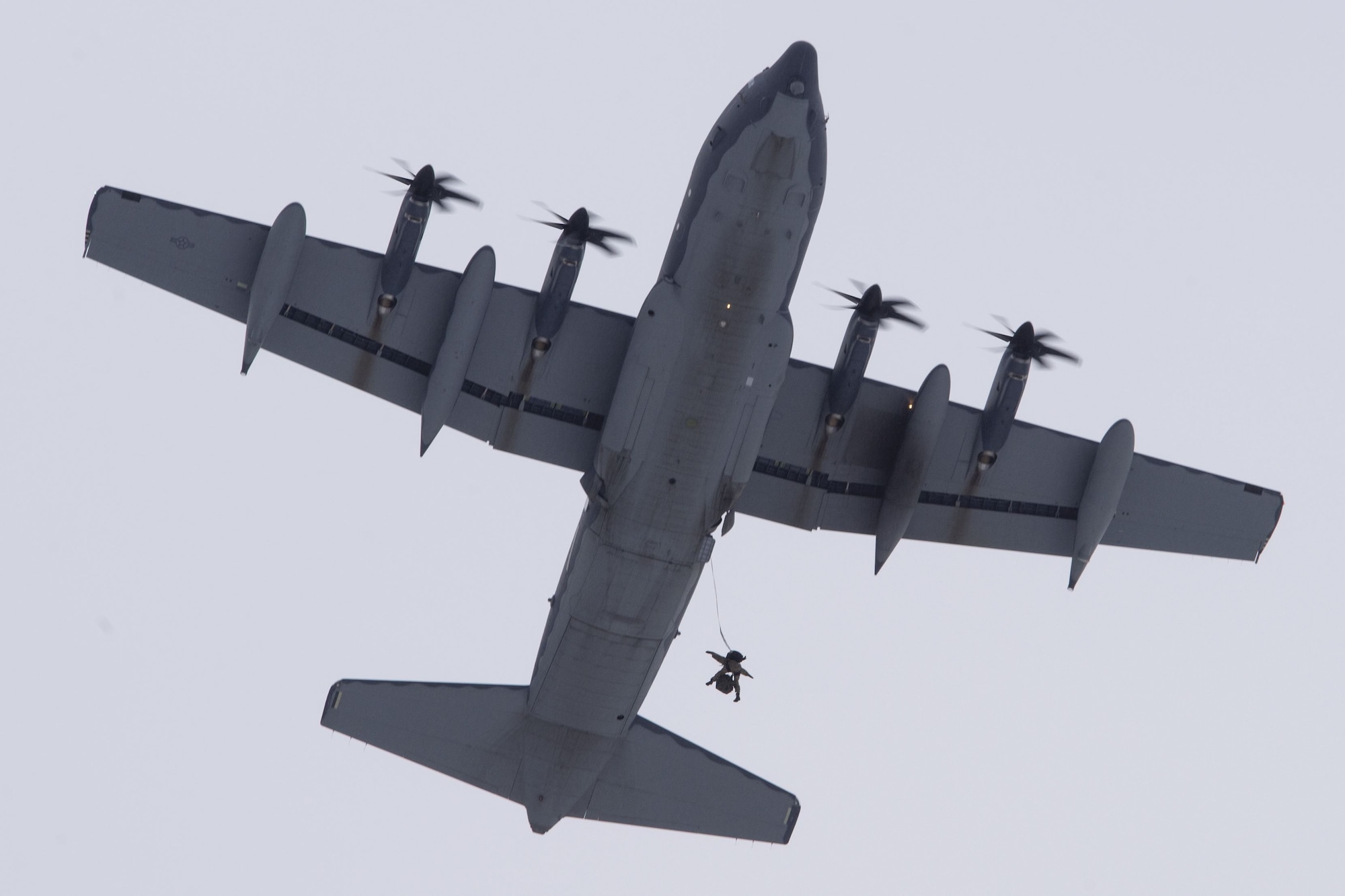 Alaska Air National Guard Rescue Squadrons conduct precision parachute training at JBER