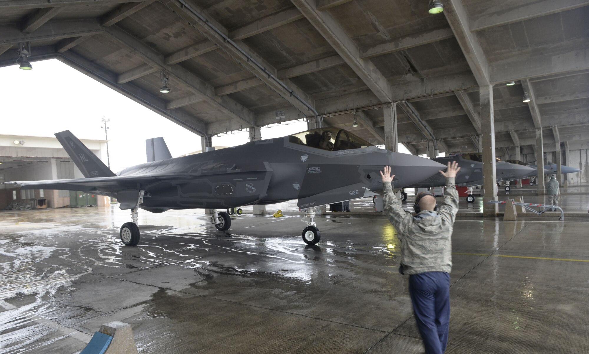 Cloudy With A Chance of Lightning: 34th FS Conducts Routine Training on Kadena