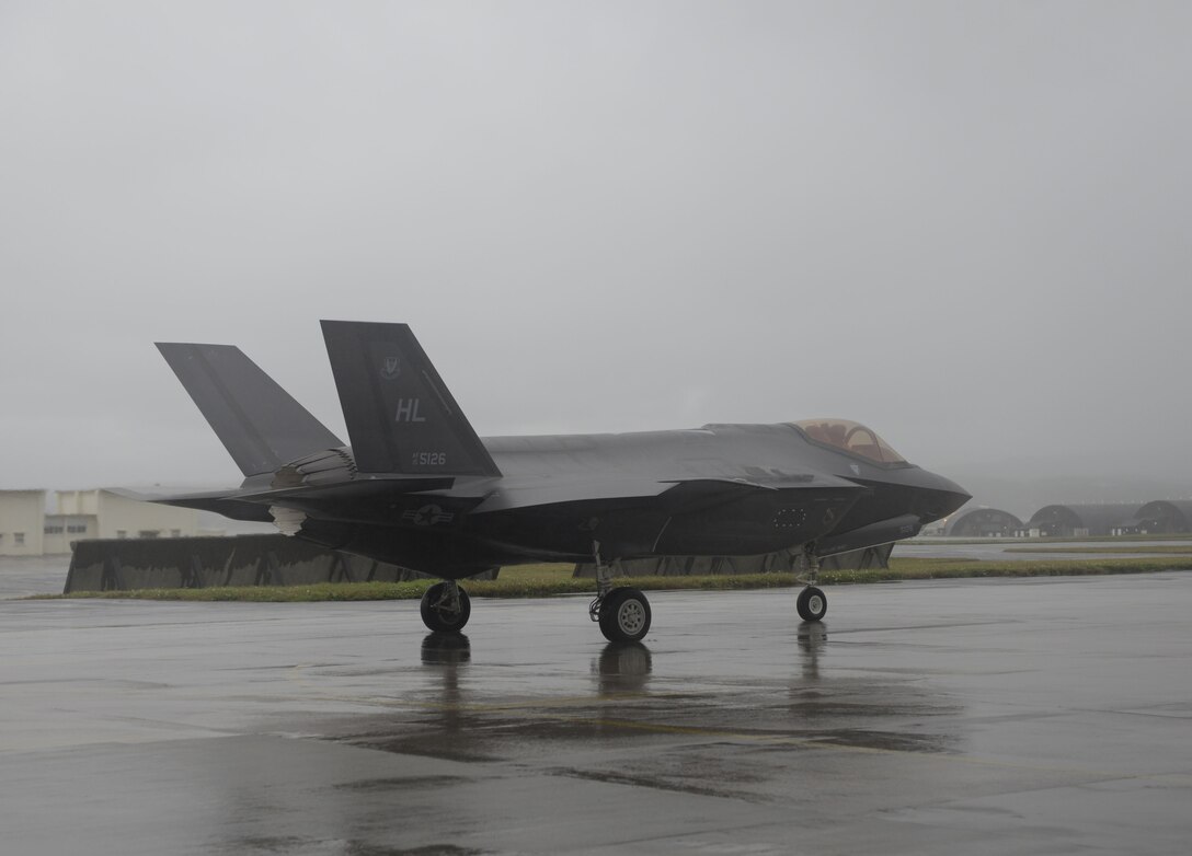 Cloudy With A Chance of Lightning: 34th FS Conducts Routine Training on Kadena