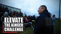 Lt. Cmdr. Yoon Choi, the regimental chaplain for Combat Logistics Regiment 35, waits to address a group of Marines and Sailors before the Kinser Challenge at Roberts Field on Camp Kinser, Okinawa, Japan, Jan. 26, 2018. The Kinser Challenge is an event organized by the 3rd MLG chaplain’s office and hosted by Combat Logistics Regiment 35, to promote camaraderie, physical exercise, mental aptitude and spiritual wellness. (U.S. Marine Corps photo by Cpl. Joshua Pinkney)