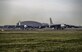 Three B-52 Stratofortress aircraft prepare to take off from RAF Fairford, England, en route to their home station at Minot Air Force Base, N.D., on Jan 30, 2018. Approximately 300 Airmen assigned to the 5th Bomb Wing deployed to the United Kingdom to conduct theater integration and flying training. (U.S. Air Force photo by Staff Sgt. Trevor T. McBride)