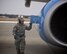 The winter temperatures dipped down to a frigid eight degrees recently as Tech. Sgt. Paul Carissimo, 932nd Maintenance Group, prepares to top off the engine oil level on a 932nd Airlift Wing C-40C aircraft.  He and other maintainers checked the plane over after it returned from a flight Jan. 16, 2018, at Scott Air Force Base, Ill. The C-40C plane is used to transport distinguished visitors worldwide.  Carrisimo is a flying crew chief for the 932nd Airlift Wing, an Air Force Reserve Command unit flying four of the C-40C planes as part of 22nd Air Force. (U.S. Air Force photo by Lt. Col. Stan Paregien)