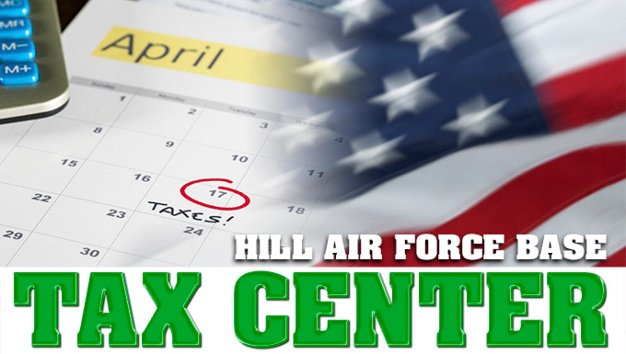 Hill AFB Tax Center 2018 (U.S. Air Force graphic by David Perry)