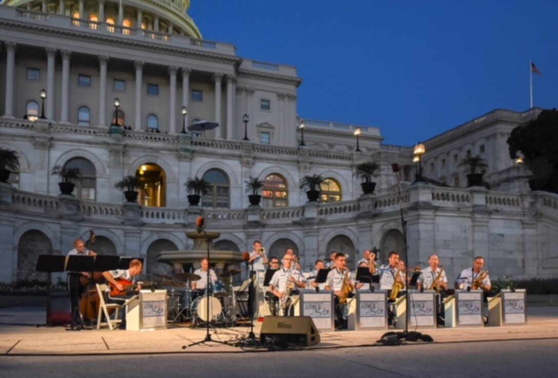 The U.S. Air Force Band has several Independence Day events planned, including appearing on NBC’s Today Show. Photo by Chief Master Sgt. Robert Kamholz/released