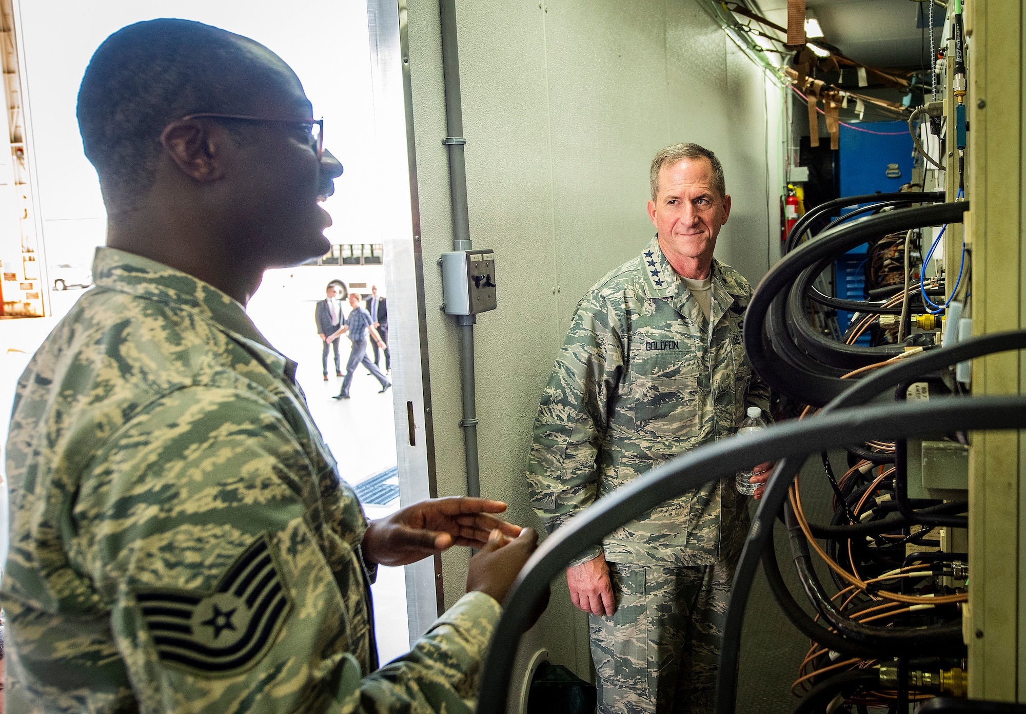 CSAF visit