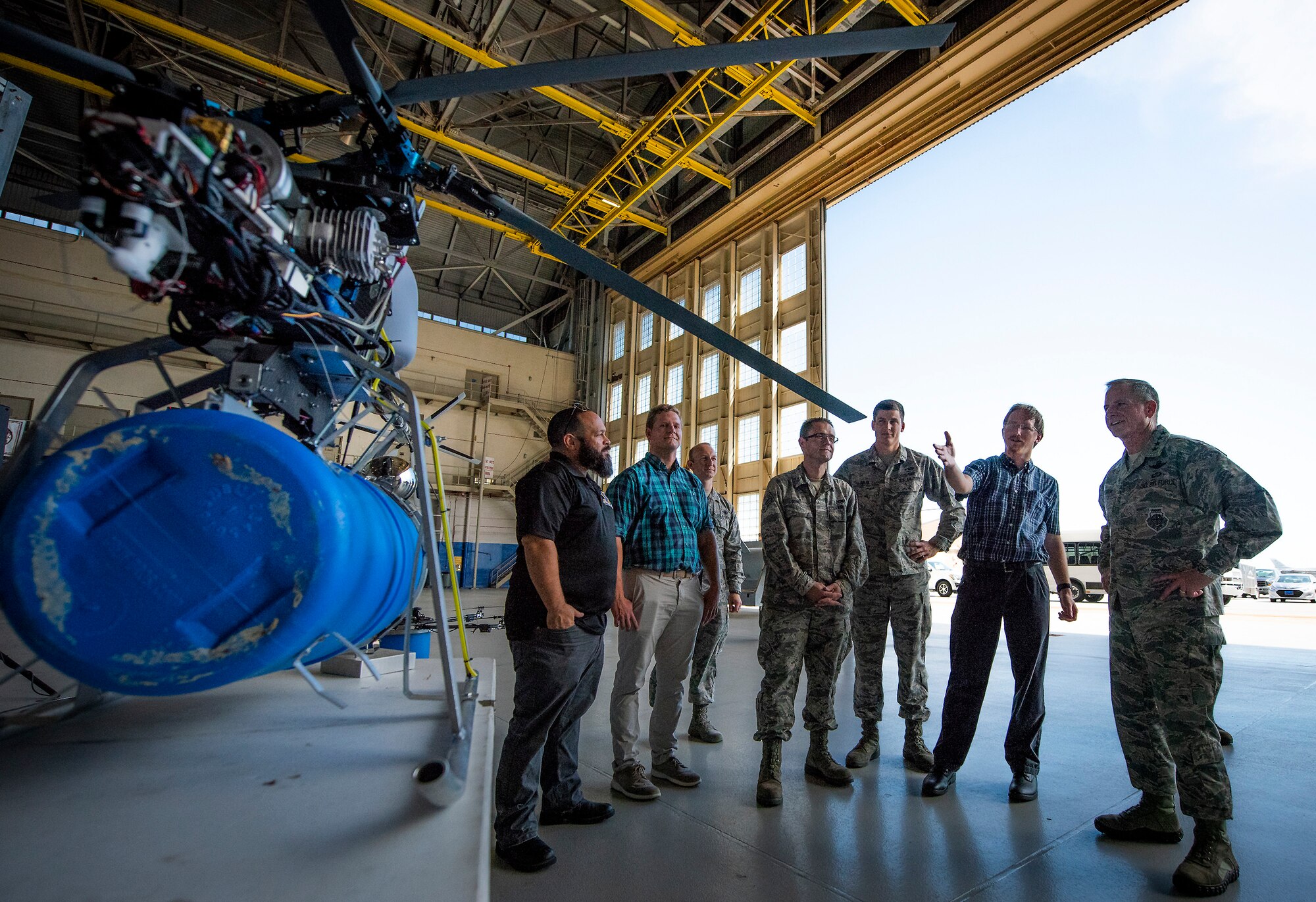 CSAF visit