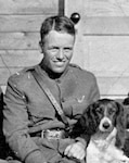 Army Air Service Lt. Quentin Roosevelt, who died when German pilots shot down his plane during World War I.