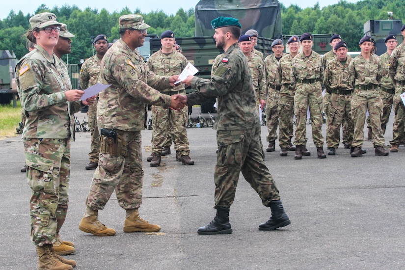 British Army Reservist serving with US National Guard provided