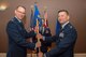 U.S. Air Force Col. Robert Heil assumed command of the 422nd Medical Squadron, at RAF Croughton, United Kingdom, June 28, 2018. (U.S. Air Force photo by Senior Airman Chase Sousa)