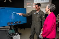 SECAF talks Air Force innovation across JBSA, Austin
