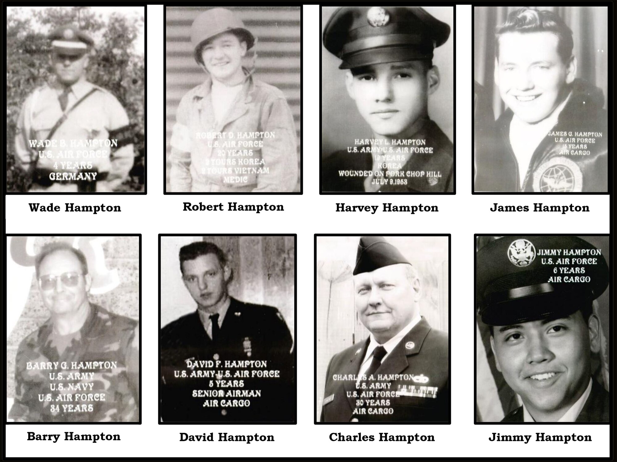 An Independence, Kentucky, family of seven brothers and one nephew served more than 125 years in the U.S. Armed Forces.