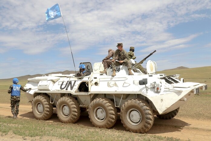 Mongolian Armed Forces host Khaan Quest 2018 peacekeeping field-training exercise