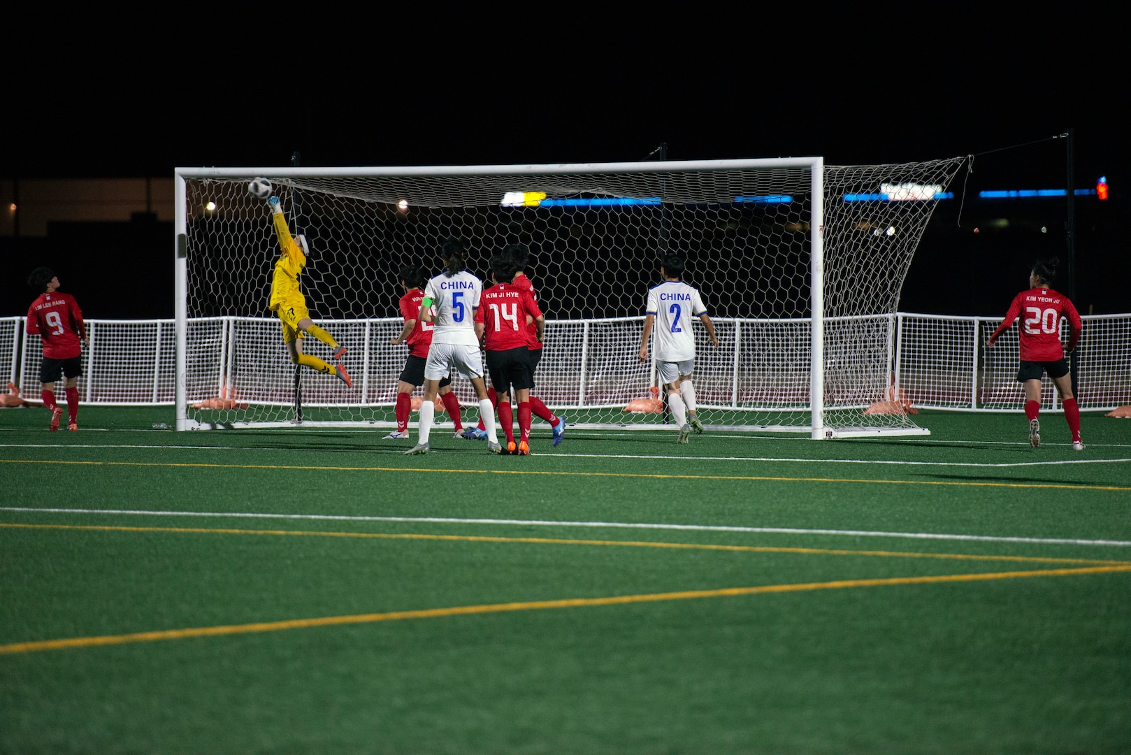 Elite military soccer players from around the world squared off during the tournament to determine who were the best women soccer players among the international militaries participating.