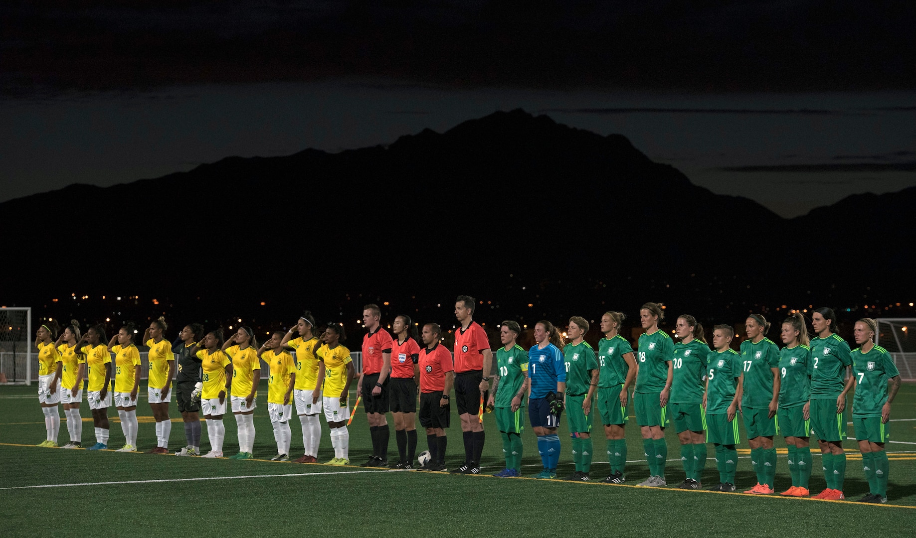 Elite military soccer players from around the world squared off during the tournament to determine who were the best women soccer players among the international militaries participating.