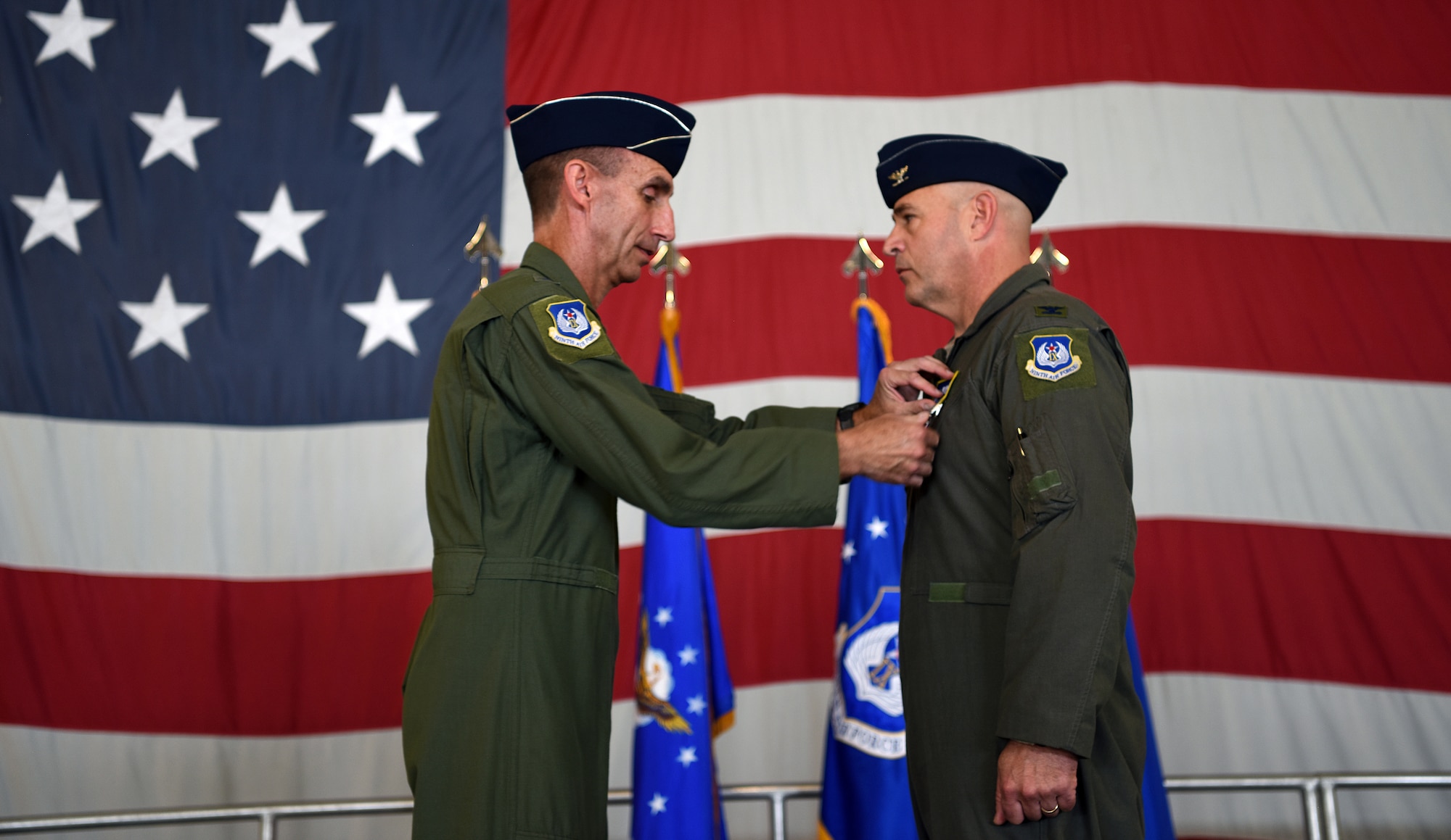 495th FG Change of Command