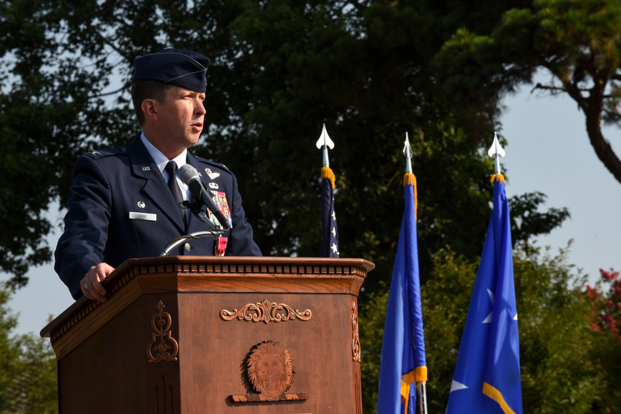 Col. Yates assumes command of 4th FW