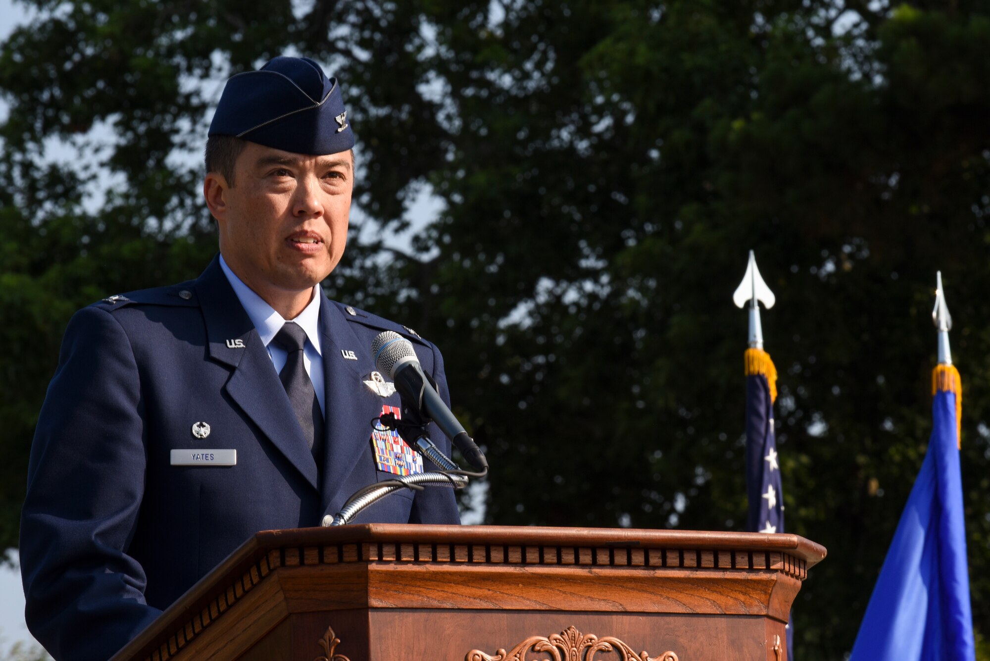 Col. Yates assumes command of 4th FW