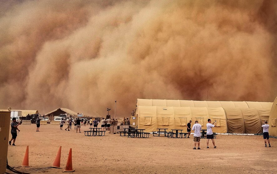 Nigerien Air Base 201 Sand Storm