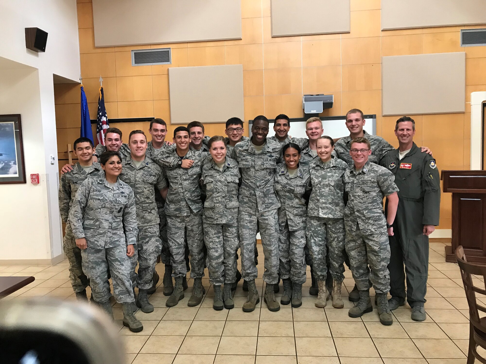 ROTC cadets visit Dyess during Operation Air Force