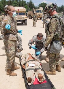 Lifesaving training comes to Fort McCoy in Regional Medic exercise