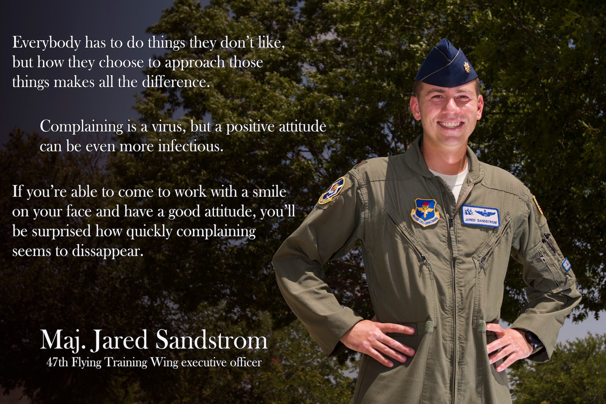 Airman’s Spotlight: Maj. Jared Sandstrom > Laughlin Air Force Base ...