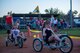 Children participate in a tricycle race during the annual Freedom Fest celebration June 29, 2018 at Luke Air Force Base, Ariz. Freedom Fest is an event that offers a variety of games and activities for military members and their families to enjoy in celebration of Independence Day. (U.S. Air Force photo by Airman 1st Class Alexander Cook)