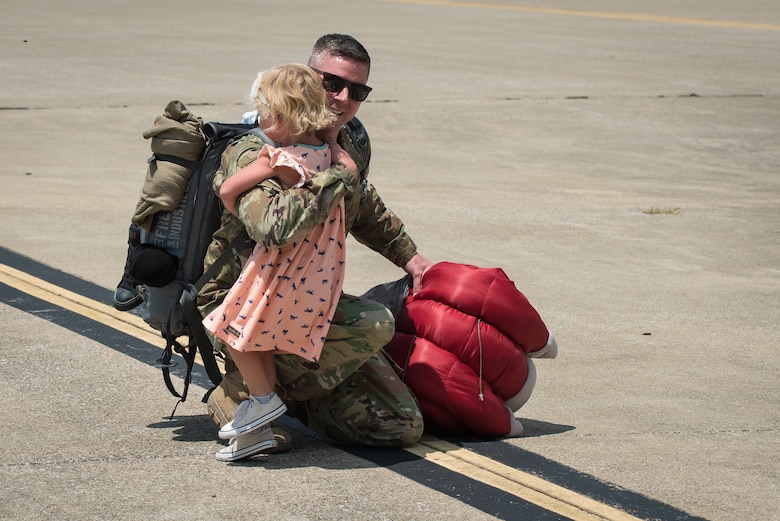 Kentucky Air National Guard Members Return From Deployment On July