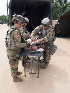 Hands-on training develops medics skills and readiness