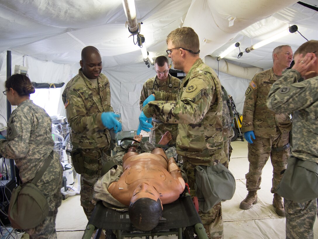 Hands-on training develops medics skills and readiness