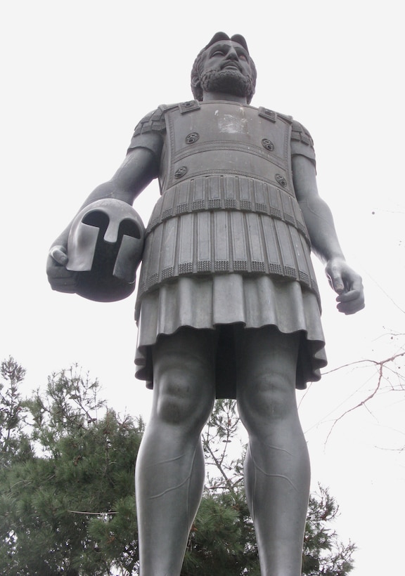 Monument of Philip II of Macedon in Thessaloniki, Greece (Courtesy Tilemahos Efthimiadis)