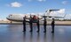 The 15th Wing Base Honor Guard prepares to present the colors during the 15th Aircraft Maintenance Squadron’s change of command ceremony, Joint Base Pearl Harbor-Hickam, Hawaii, June 29, 2018. The 15th AMXS is a total force integrated aircraft maintenance unit composed of active duty, Air National Guard, and civilian maintainers who are in charge of the management and maintenance production of all aircraft assigned to JBPHH. (U.S. Air Force photo by Tech. Sgt. Heather Redman)
