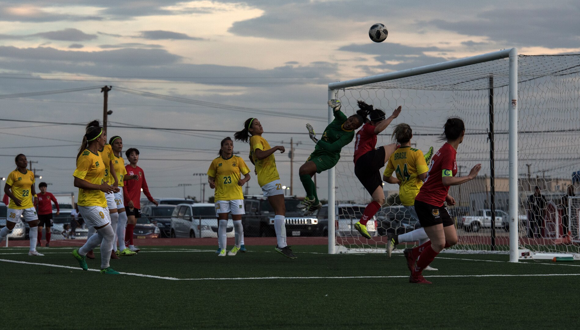 2018. Elite military soccer players from around the world squared off during the tournament to determine who were the best women soccer players among the international militaries participating