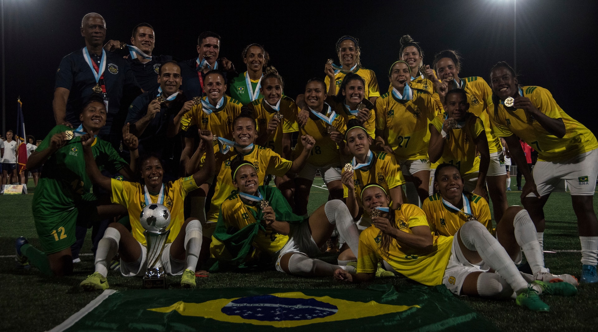 2018. Elite military soccer players from around the world squared off during the tournament to determine who were the best women soccer players among the international militaries participating