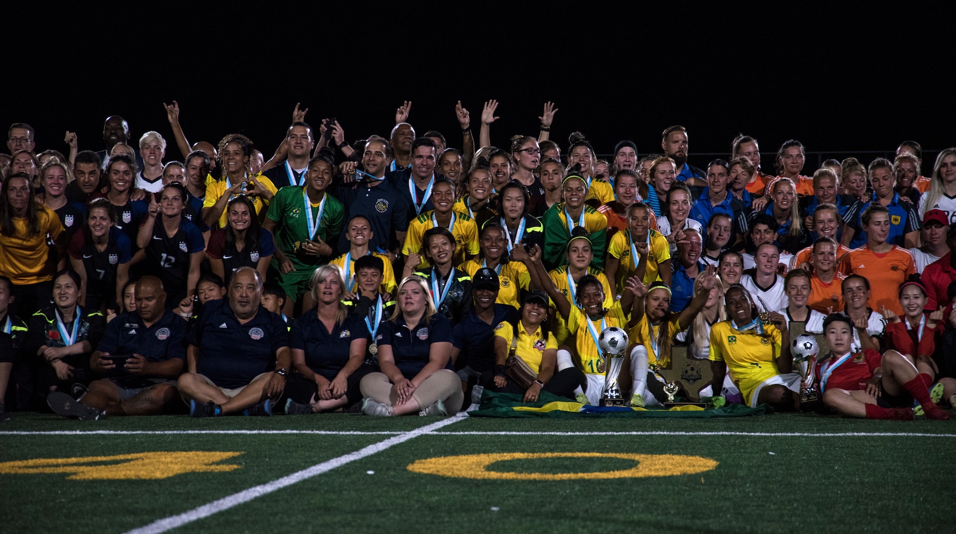 2018. Elite military soccer players from around the world squared off during the tournament to determine who were the best women soccer players among the international militaries participating