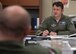 Lt. Col. Ryan Cesulka, 53rd Weather Reconnaissance Squadron pilot and aircraft commander for the mission into Tropical Storm Chris July 8, 2018, prebriefs the crew. The Air Force Reserve’s Hurricane Hunters spent the weekend flying weather reconnaissance missions into Tropical Storm Chris off the North Carolina coastline and Tropical Storm Beryl in the Caribbean Sea to gather data for the National Hurricane Center in Miami. (U.S. Air Force photo/Maj. Marnee A.C. Losurdo)