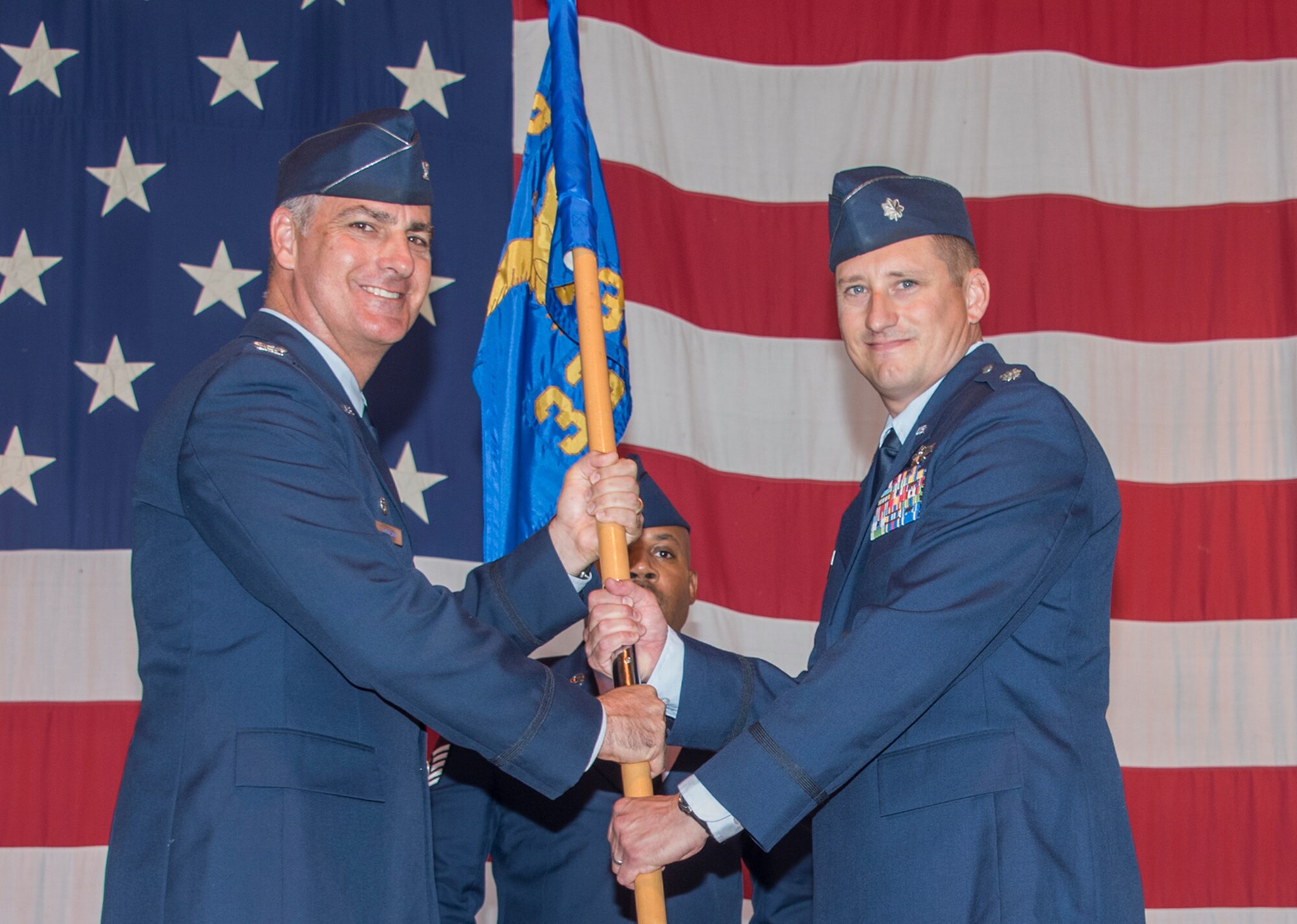 33rd FTS change of command