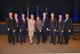 Secretary of the Air Force Heather Wilson hosts the annual Presidential Rank Awards ceremony and stands with this year's recipients in the Pentagon Auditorium, Pentagon, Washington, DC, July 5, 2018.. The honorees include D. Mark Peterson, Steven D. Wert, David Drake, Patricia Young, Randell Walden, C. Douglas Ebersole, Dr. Kenneth Barker and Andrew Cox. (US Air Force Photo/Andy Morataya)