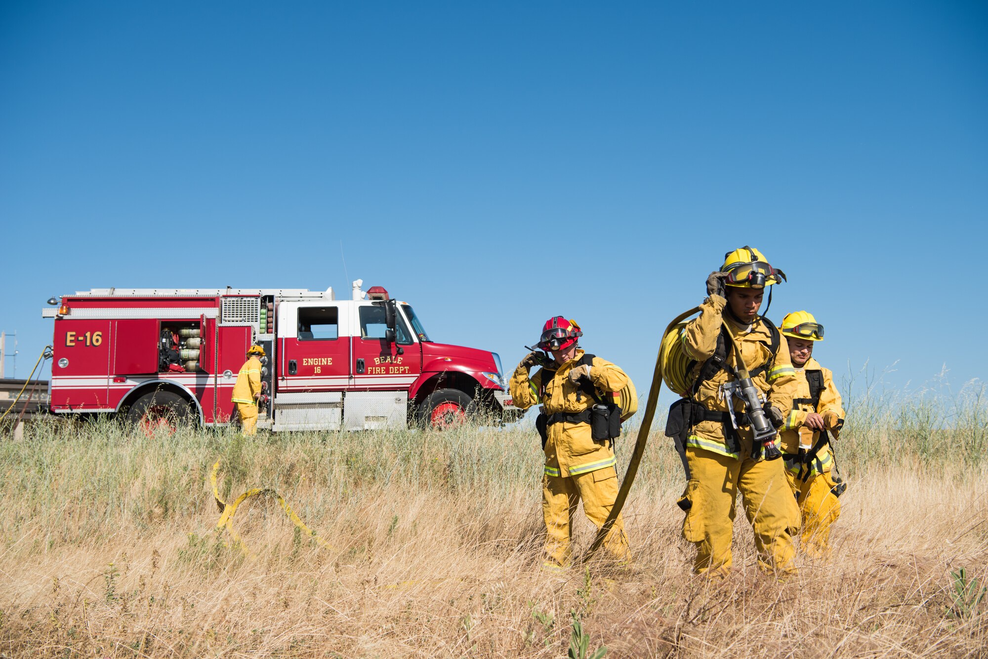 The 2017 California wildland fire season was the most destructive on record. According to CAL FIRE, more than 9,000 fires burned approximately 1.25 million acres. Once again, wildland fire season is in full-swing and the 9th Civil Engineer Squadron fire department has advice to help keep people safe.